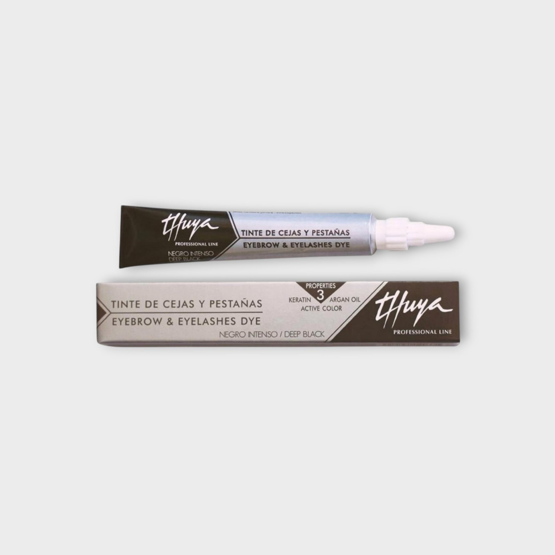 Thuya Deep Black 14 ml - farba do brwi w kolorze czarnym