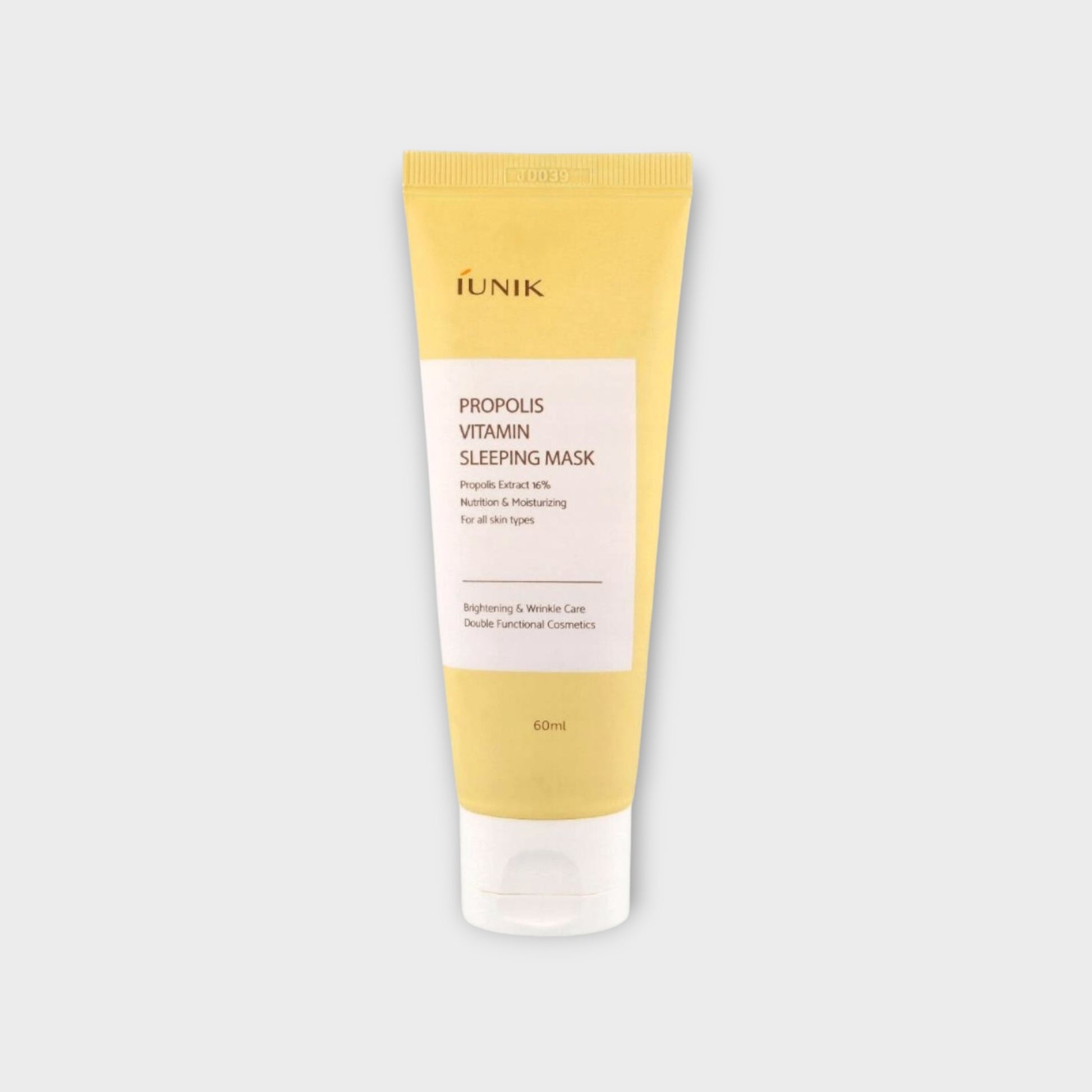 Iunik Propolis Vitamin Sleeping Mask 60ml - maska nawilżająca z propolisem, 60 ml