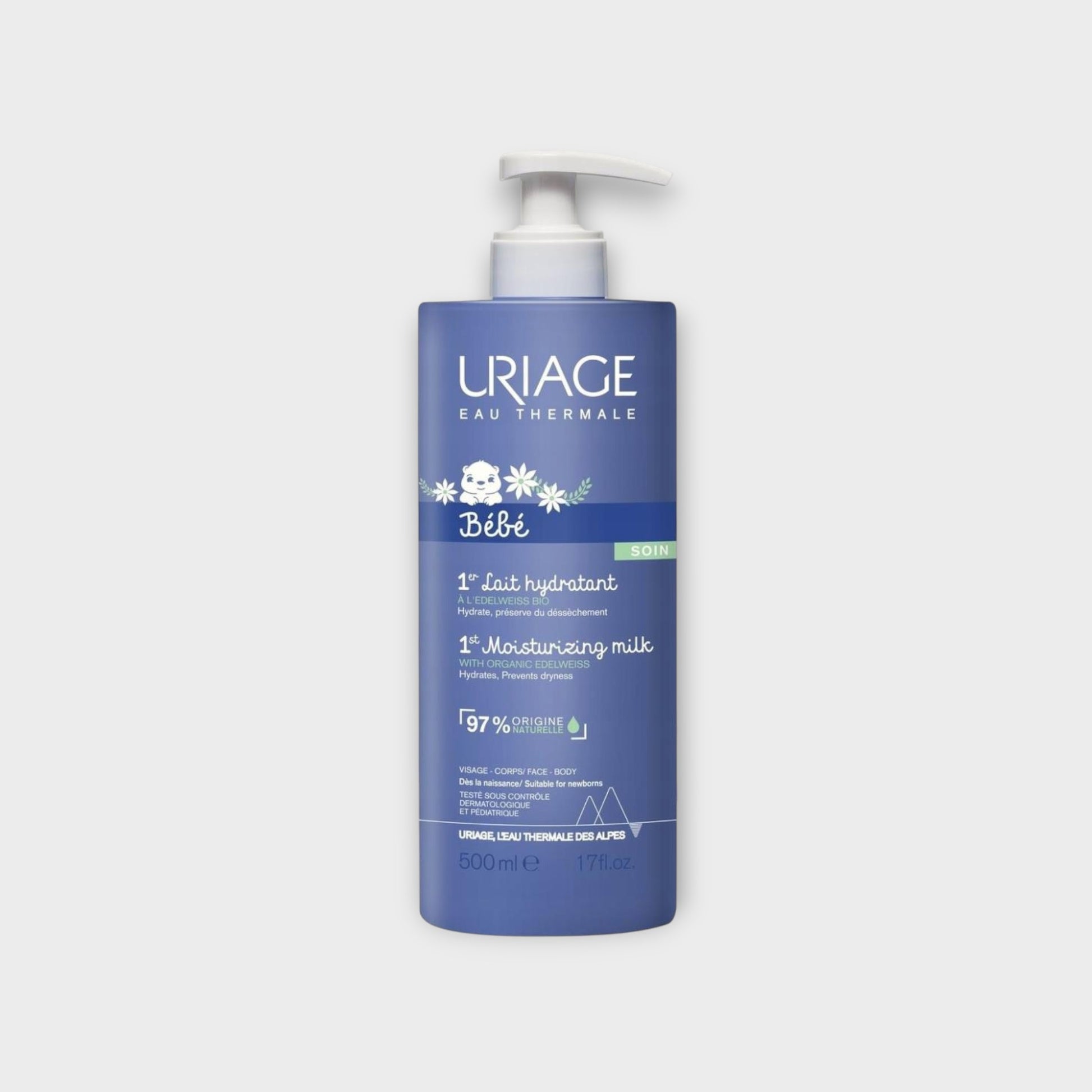 uriage baby mleczko nawilżające, hipoalergiczne 200 ml