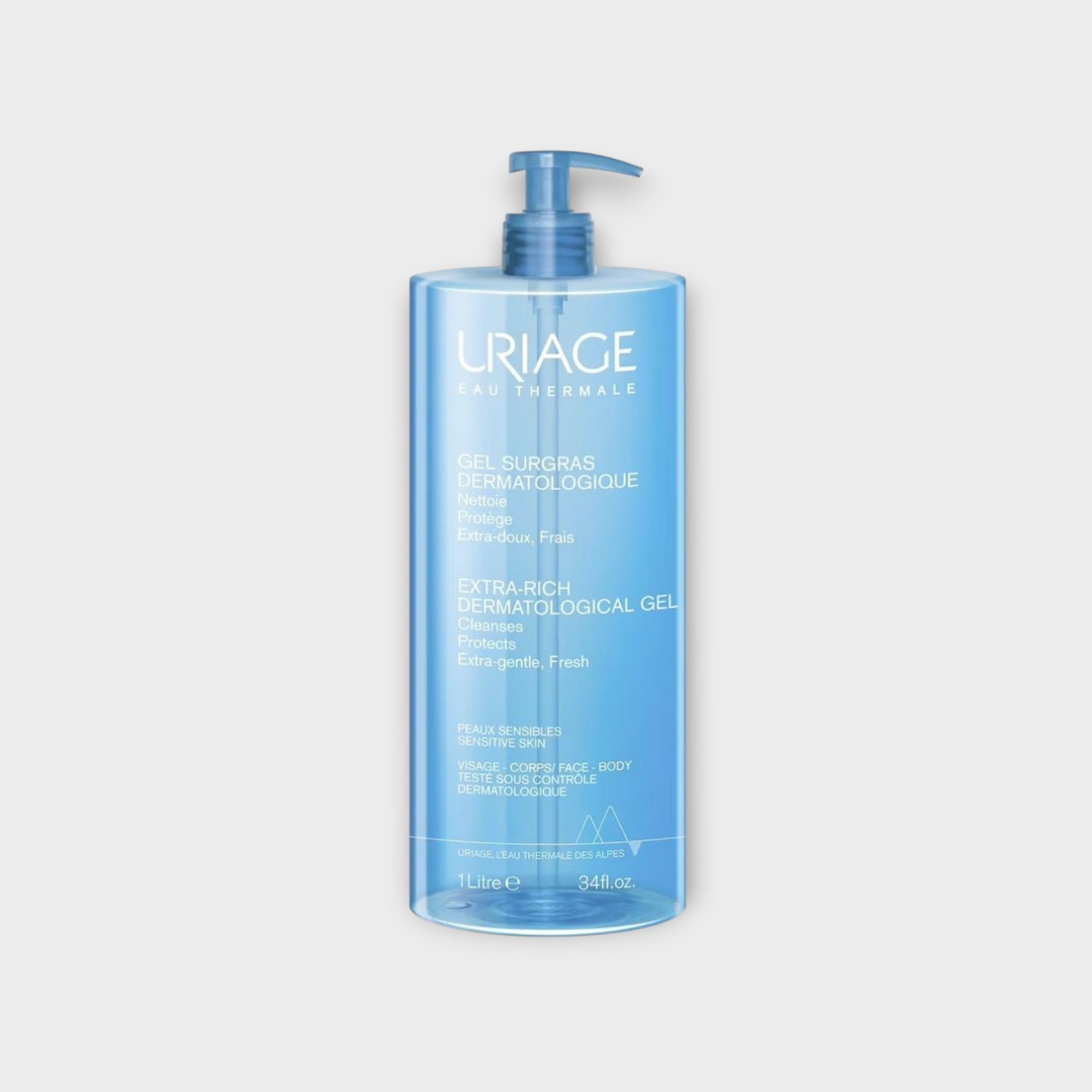 uriage gel surgras extra rich żel dermatologiczny do twarzy i ciała