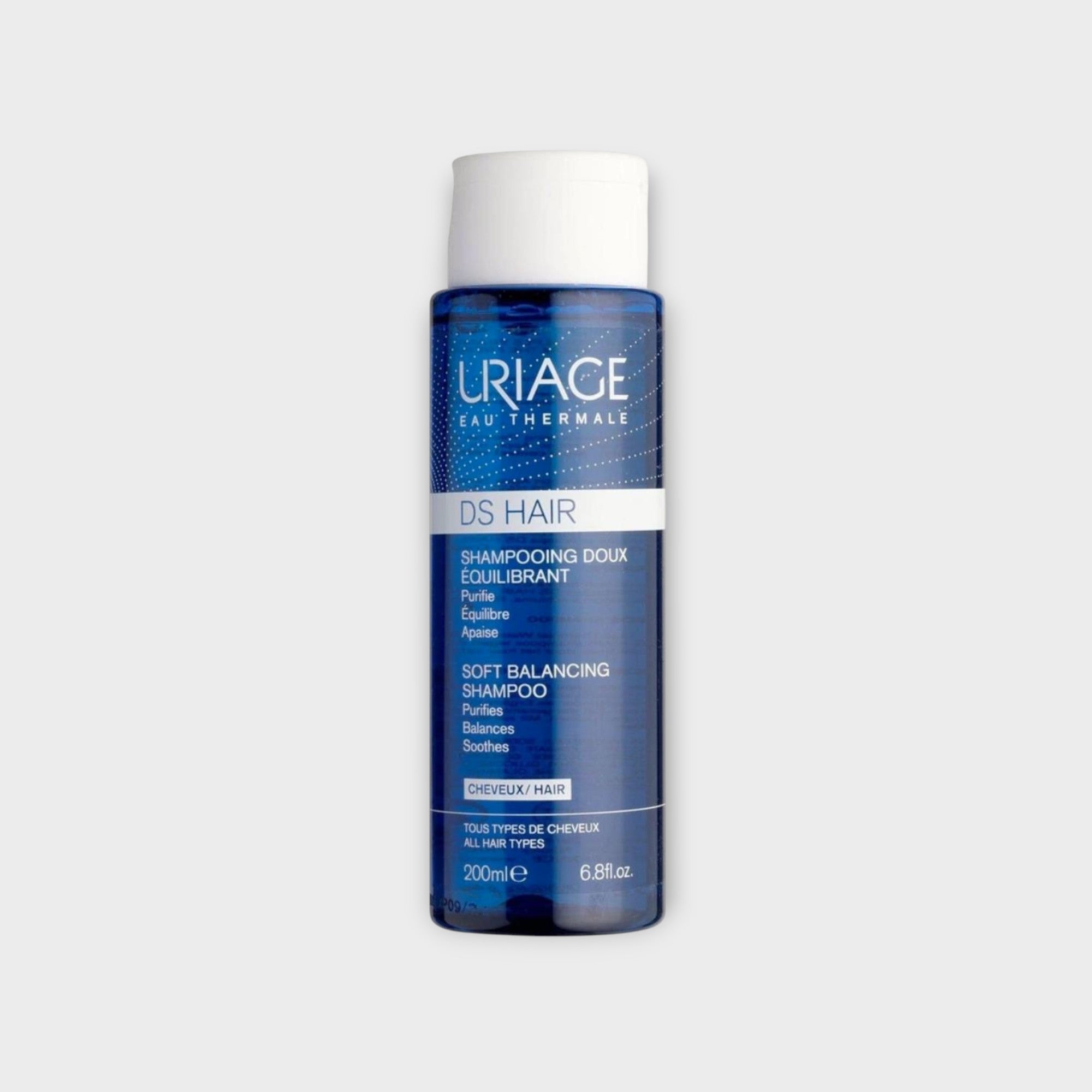 Uriage DS Hair Balancing Shampoo 200ml - szampon do skóry głowy z problemami, przywracający równowagę