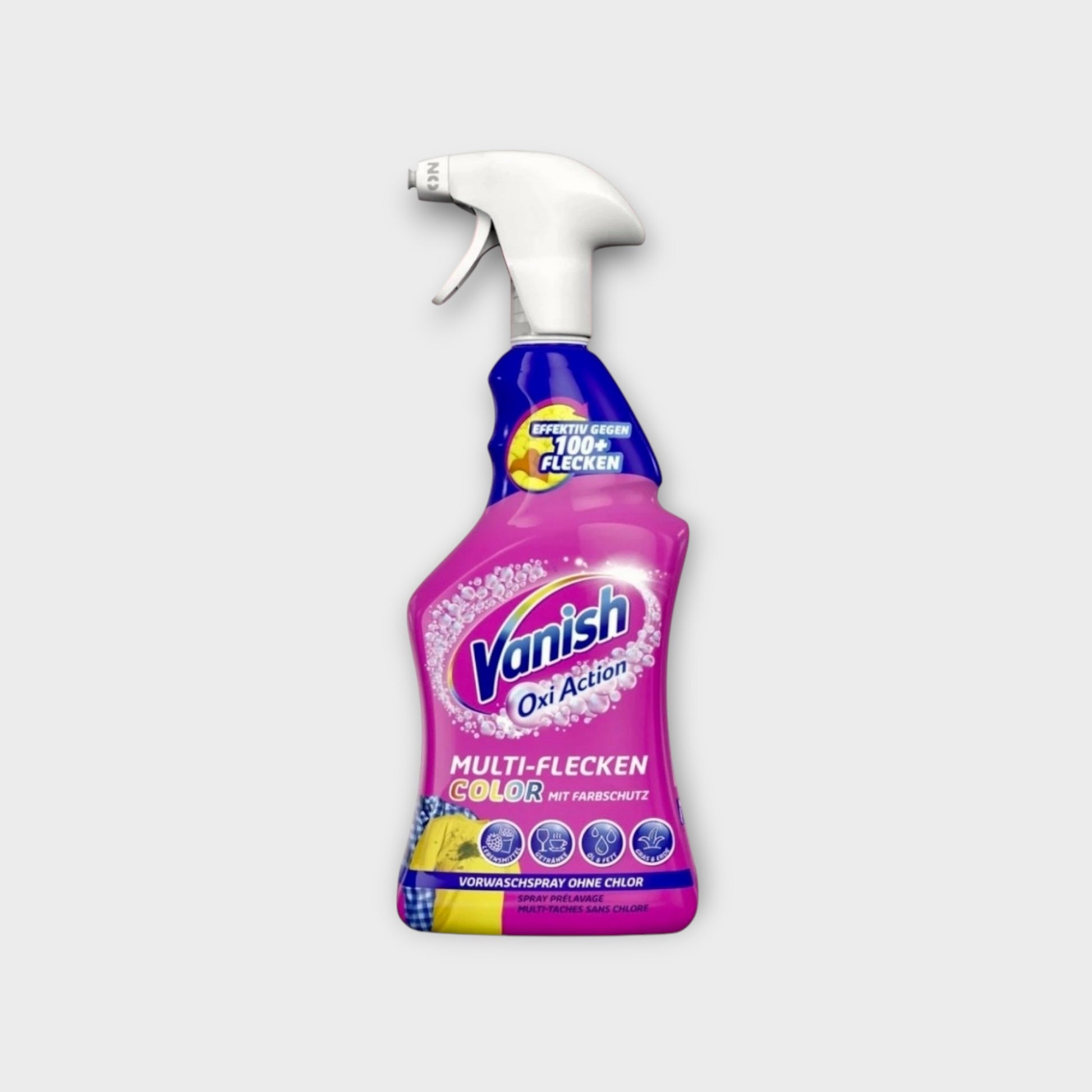 Odplamiacz Vanish Oxi Action spray do kolorowych tkanin 750 ml