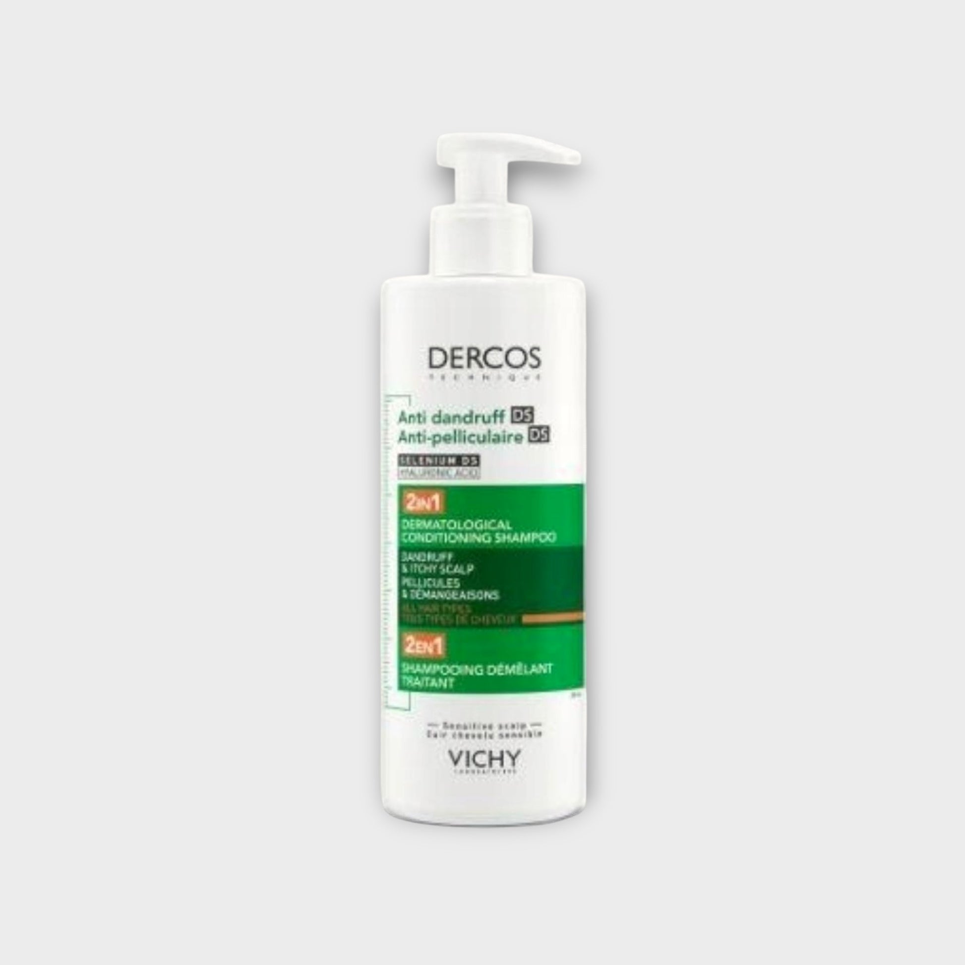 Vichy Dercos DS Szampon 2w1 390ml, przeciwłupieżowy, odżywka