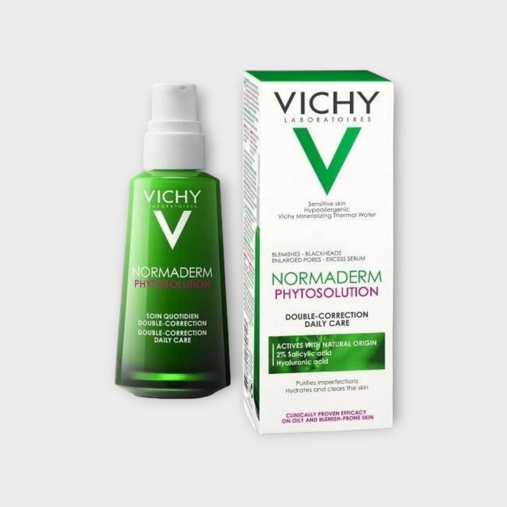 Krem Vichy Normaderm Phytosolution 50 ml, działanie oczyszczające i nawilżające