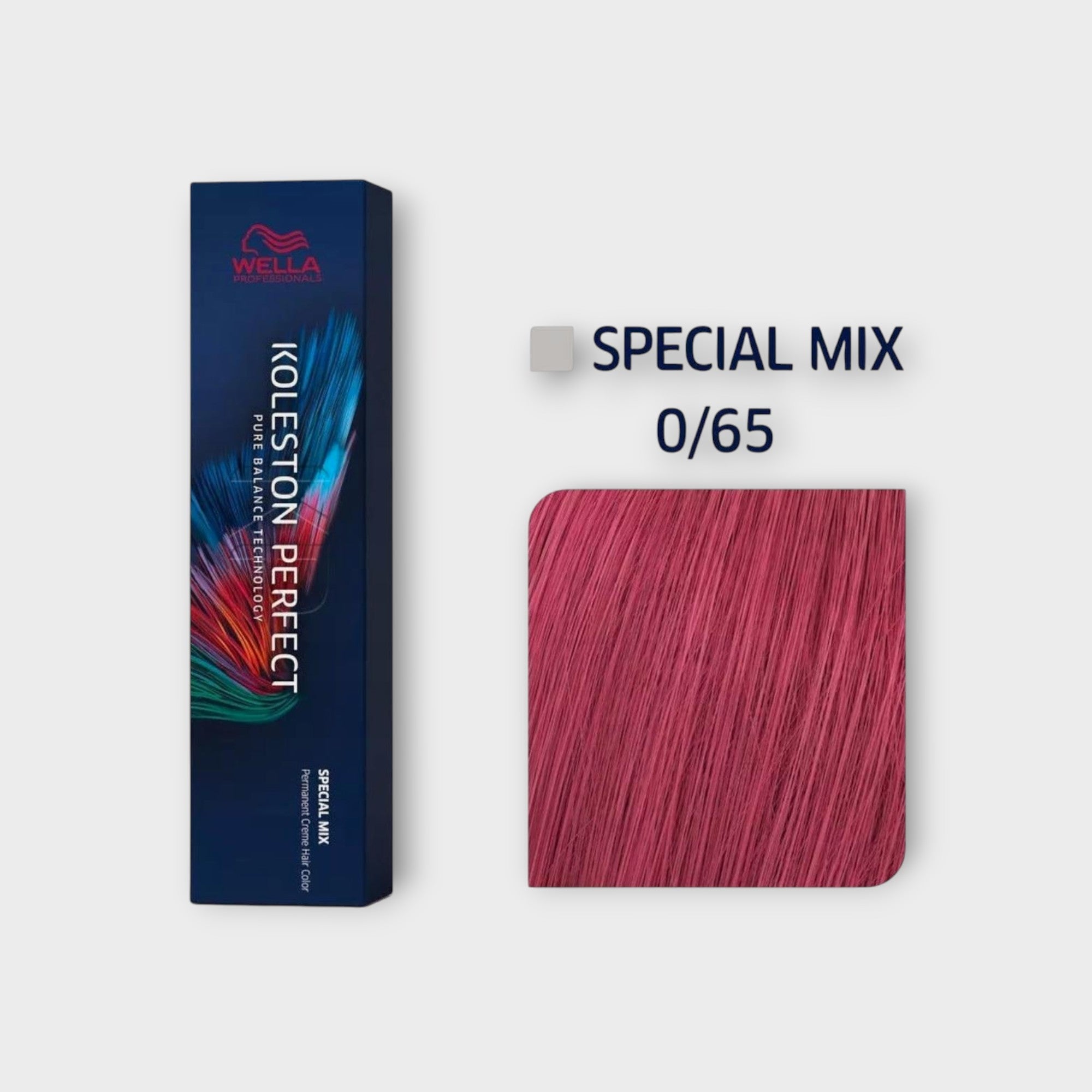 Wella Koleston Perfect Me+ Farba Do Włosów 60 ml - specjalna mieszanka 0/65, długotrwały kolor