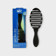 Wet Brush Flex Dry Black - elastyczna szczotka do włosów, idealna do szybkiego suszenia