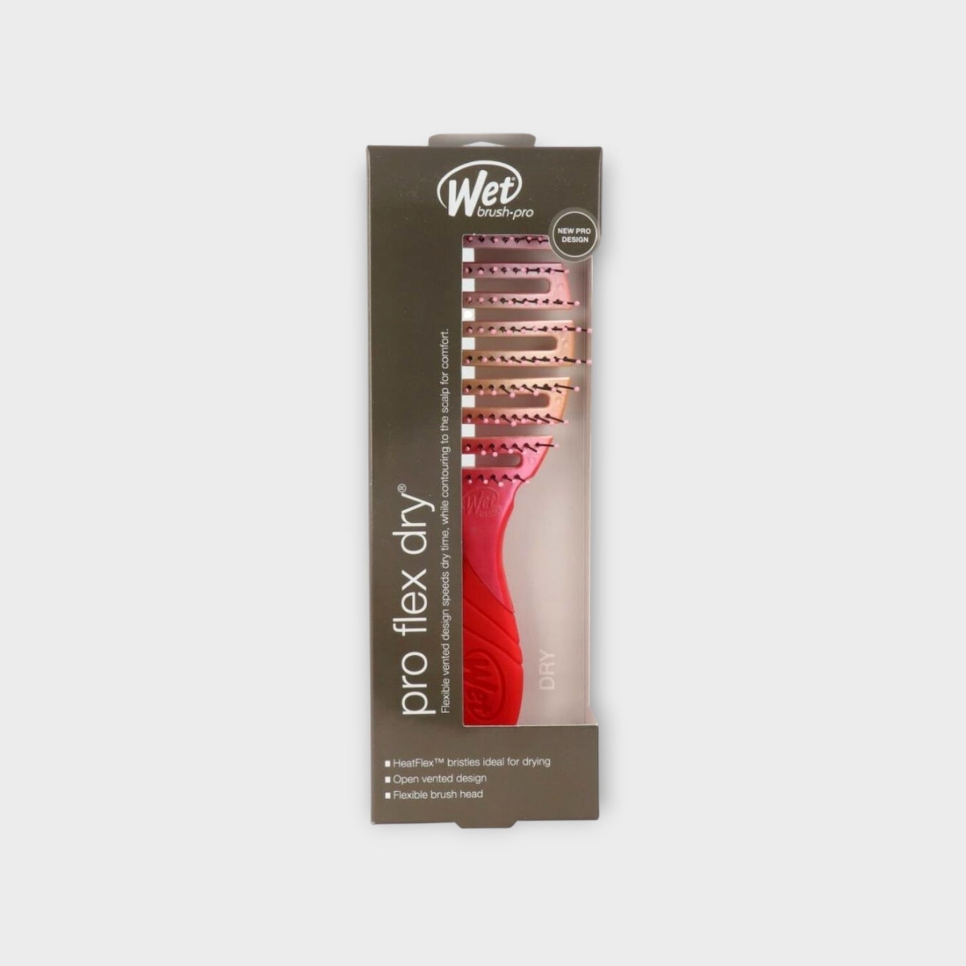 WETBRUSH Pro Ombre Coral Flex Dry, szczotka, do mokrych i suchych włosów