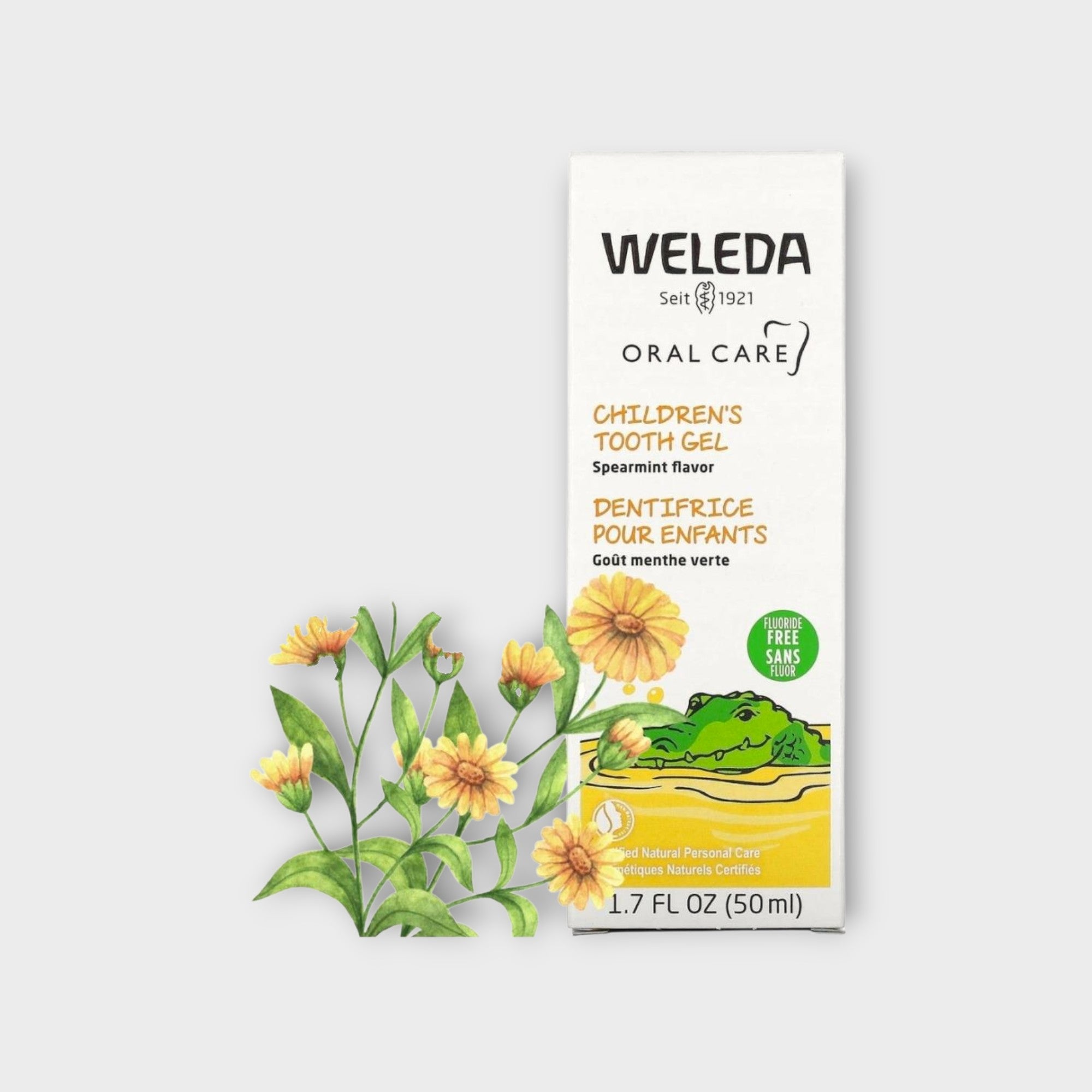 Weleda Żel Do Zębów Nagietkowy Dla Dzieci Bez Fluoru 50 ml