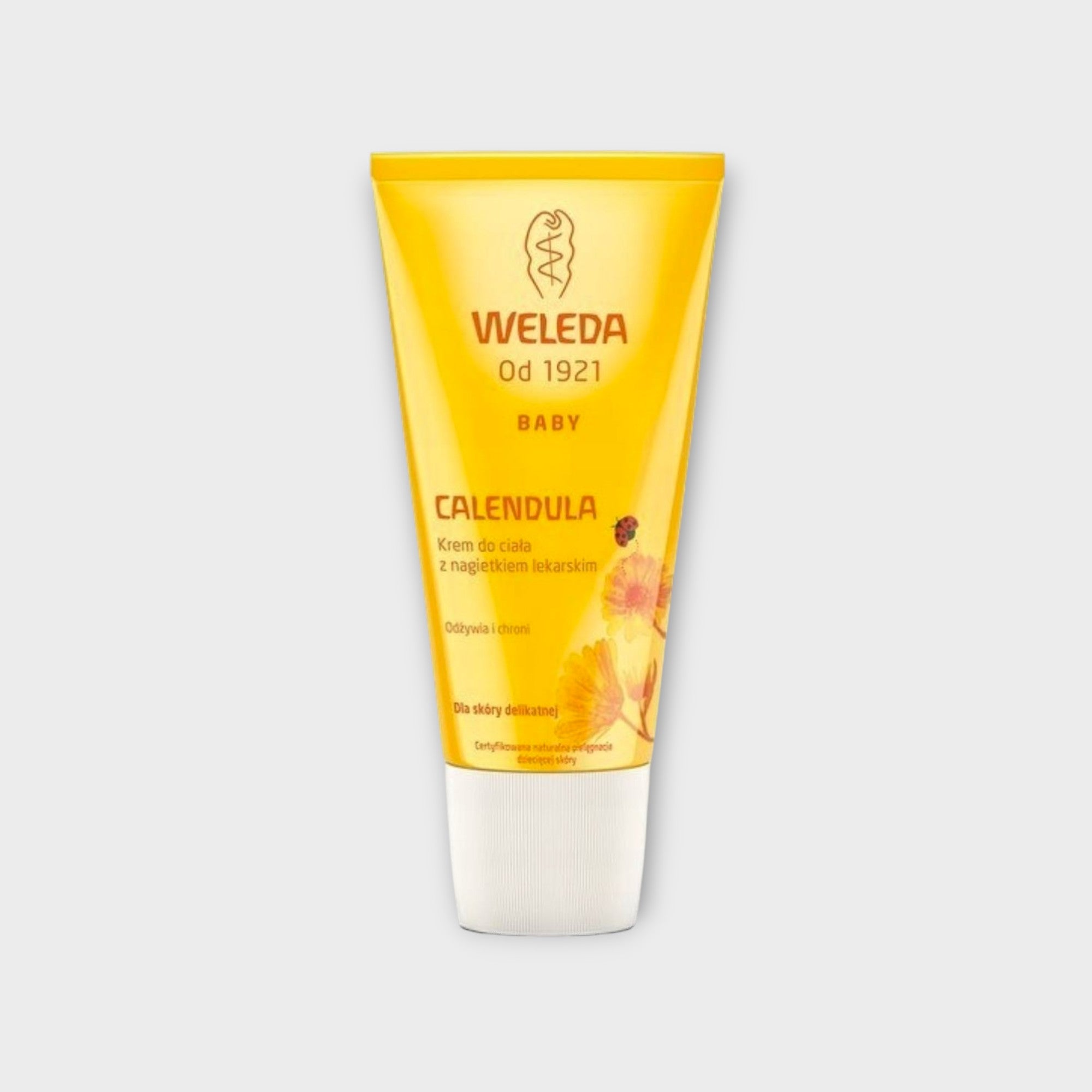 Weleda Calendula Krem do Ciała 75 ml, pielęgnacja z nagietkiem