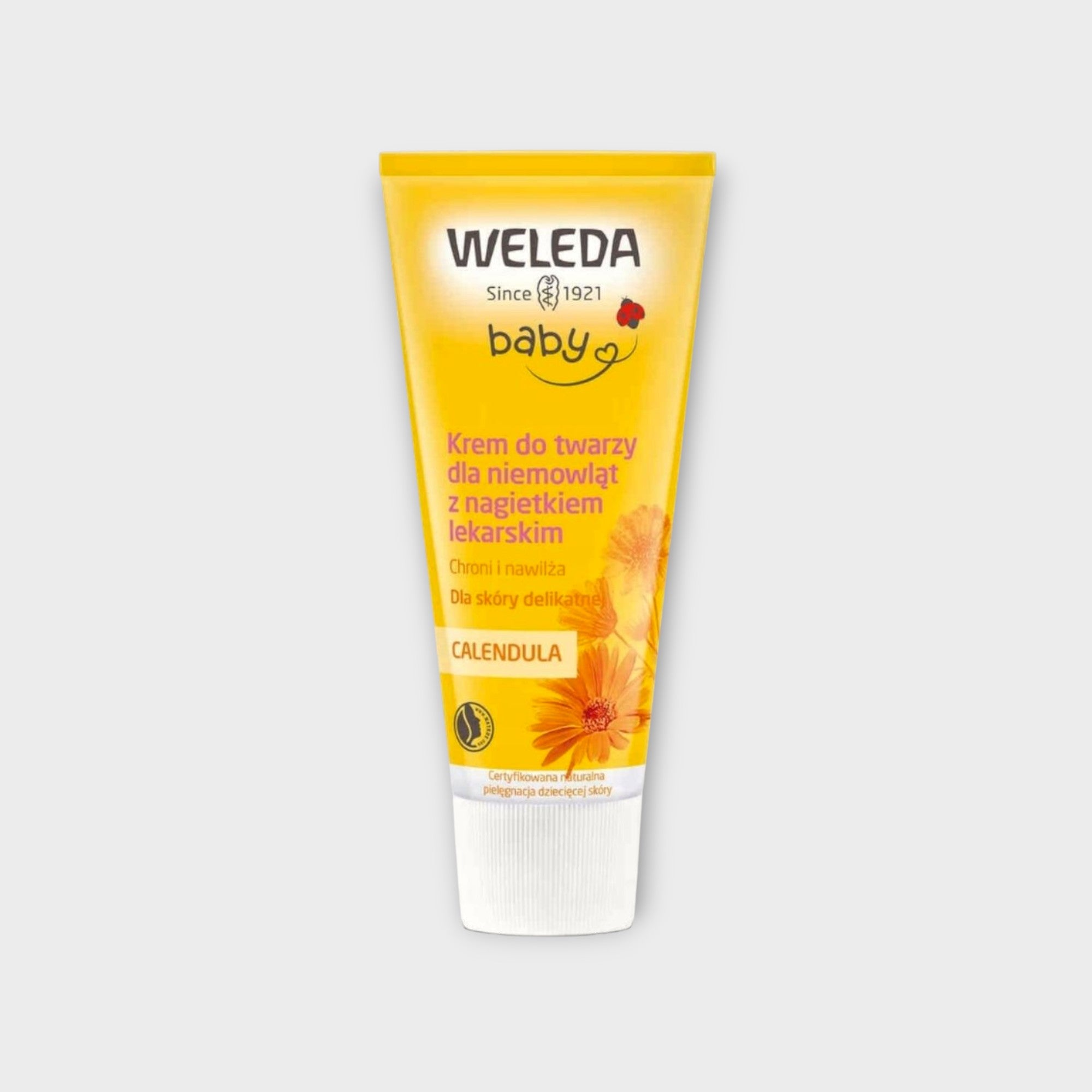 Krem do twarzy dla dzieci Weleda Calendula 50ml, pielęgnacja skóry