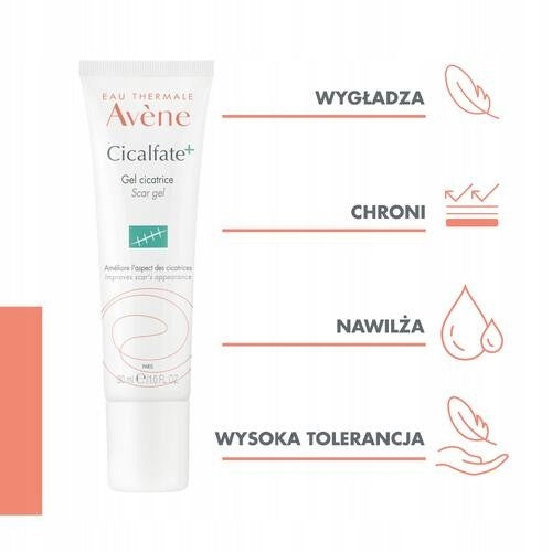 Avène Cicalfate Żel regenerujący na blizny 30 ml