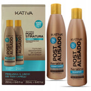 Kativa Alisado Zestaw szampon + odżywka po keratynowym prostowaniu 500ml